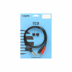 KLOTZ AIS GmbH AY3-0100 audio cable 1 m 6.35mm 2 x RCA Black - Additional view 2