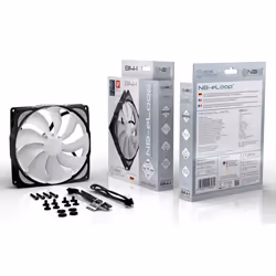 Noiseblocker B14-PS-BL Computer case Fan 14 cm Black - Additional view 2