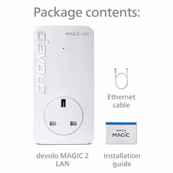 Devolo Magic 2 LAN 2400 Mbit/s Ethernet LAN White 1 pc(s) - Additional view 5