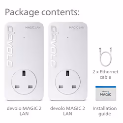 Devolo Magic 2 LAN 2400 Mbit/s Ethernet LAN White 2 pc(s) - Additional view 5