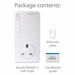 Devolo 8504 PowerLine network adapter 2400 Mbit/s Ethernet LAN White 1 pc(s) - Additional view 5