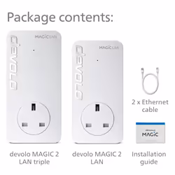 Devolo Magic 2 LAN triple 2400 Mbit/s Ethernet LAN White - Additional view 5