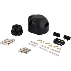 JAEGER 72400019 Towbar Socket 12 7+6 Plastic with contacts