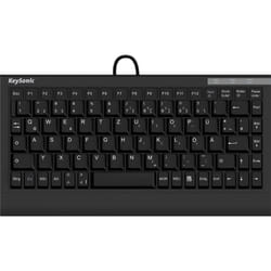 KeySonic ACK-595C+ keyboard Office USB QWERTZ German Black