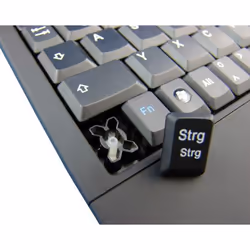 KeySonic ACK-540U+ (DE) keyboard Office USB QWERTZ Black - Additional view 4
