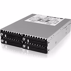 ICY BOX IB-2222SSK, 13.3 cm (5.25"), Storage drive tray, Black, 2.5", SATA, SATA II, SATA III, Serial Attached SCSI (SAS), St ...