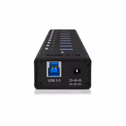 ICY BOX IB-AC6110 USB 3.2 Gen 1 (3.1 Gen 1) Type-B 5000 Mbit/s Black