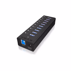 ICY BOX IB-AC6110 USB 3.2 Gen 1 (3.1 Gen 1) Type-B 5000 Mbit/s Black - Additional view 4