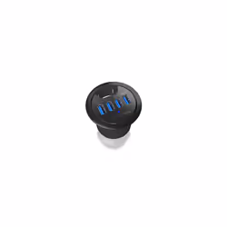 ICY BOX IB-HUB1403 USB 3.2 Gen 1 (3.1 Gen 1) Type-A 5000 Mbit/s Black