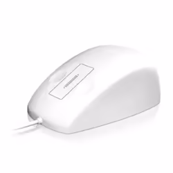 KeySonic KSM-5030M-W, Ambidextrous, USB Type-A, White