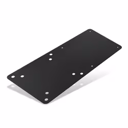 ICY BOX IB-MSA103-VM, Wall plate, Black, 75 x 75,100 x 100 mm, Intel NUC, 1 pc(s), 530 mm