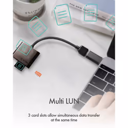 ICY BOX IB-CR301-U3 card reader USB 3.2 Gen 1 (3.1 Gen 1) Black - Additional view 4