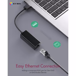 ICY BOX USB 3.0 A-Type to RJ-45 Ethernet port - Additional view 6