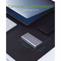 ICY BOX IB-1817M-C31 SSD enclosure Grey M.2 - Additional view 4