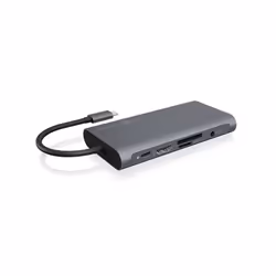 ICY BOX IB-DK4040-CPD Wired USB 3.2 Gen 1 (3.1 Gen 1) Type-C Anthracite, Black - Additional view 5