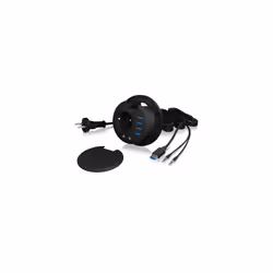 ICY BOX IB-HUB1430 socket-outlet Black - Additional view 2