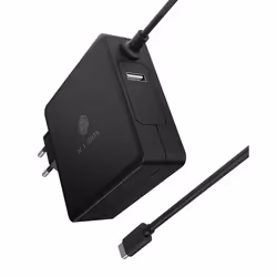 ICY BOX IB-PS101-PD, Indoor, AC, 20 V, 1.8 m, Black