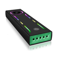 ICY BOX IB-G1826MF-C31 SSD enclosure Black M.2