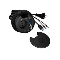 ICY BOX IB-HUB1430-CR socket-outlet Black