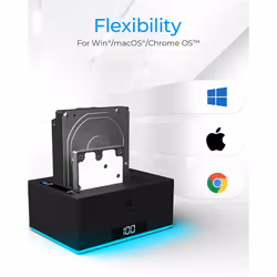 ICY BOX IB-127CL-U3 USB 3.2 Gen 1 (3.1 Gen 1) Type-B Black - Additional view 7