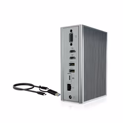 ICY BOX IB-DK2262AC Wired USB 3.2 Gen 1 (3.1 Gen 1) Type-C Anthracite - Additional view 6