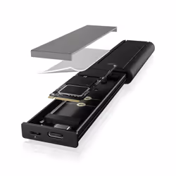 ICY BOX IB-1807MT-C31 SSD enclosure Black M.2 - Additional view 8