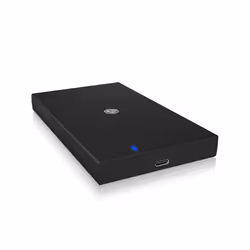 ICY BOX IB-200T-C3, SSD enclosure, 2.5", Serial ATA, Serial ATA II, Serial ATA III, 6 Gbit/s, USB connectivity, Black
