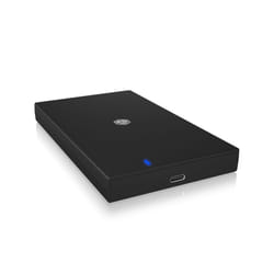 ICY BOX IB-200T-C3 SSD enclosure Black 2.5"