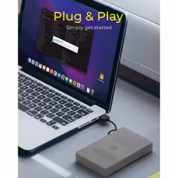 ICY BOX IB-AC603b-U3 HDD/SSD enclosure Anthracite, Black 2.5" - Additional view 5