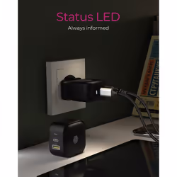 ICY BOX 2-port wall charger with USB Power Delivery - Additional view 5