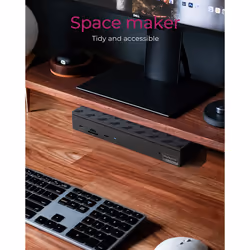 ICY BOX 17-in-1 DisplayLink Notebook DockingStation