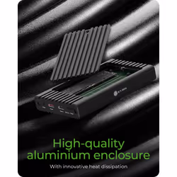ICY BOX IB-2817MCL-C31 SSD enclosure Black M.2 USB powered