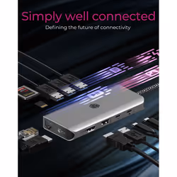 ICY BOX IB-DK4061-CPD Wired USB 3.2 Gen 1 (3.1 Gen 1) Type-C Grey - Additional view 4
