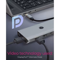 ICY BOX IB-DK4061-CPD Wired USB 3.2 Gen 1 (3.1 Gen 1) Type-C Grey - Additional view 5