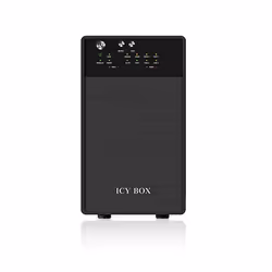 ICY BOX IB-RD3620SU3 disk array 0 TB Desktop Black - Additional view 2