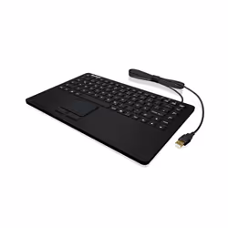 KeySonic KSK-5230IN, Mini, Wired, USB, Membrane, QWERTZ, Black