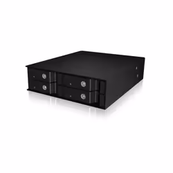 ICY BOX IB-2240SSK 13.3 cm (5.25") Storage drive tray Black