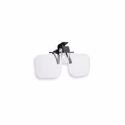 LIKE-NEW Carson OD-14 Clip and Flip Hands-Free 2x (+4.00) Magnifying Lenses, Grey