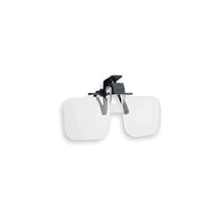 LIKE-NEW Carson OD-14 Clip and Flip Hands-Free 2x (+4.00) Magnifying Lenses, Grey