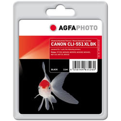 AgfaPhoto APCCLI551XLB ink cartridge 1 pc(s) Standard Yield Photo black