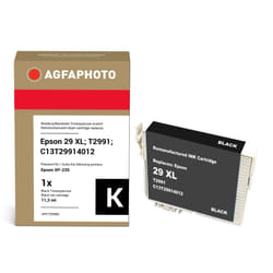 AgfaPhoto Compatible Ink Cartridge, Black, Replacement for Epson 29 XL, T2991, C13T29914012, 11.3 ml