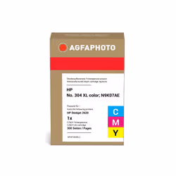 AgfaPhoto Compatible Ink Cartridge, Colour, Replacement for HP No. 304 XL color, N9K07AE, 300 Pages - Additional view 2