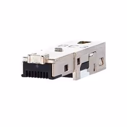METZ CONNECT RJ45, RJ45, Metallic, Nickel, Zinc, Nickel/Gold, IP67, Nickel-plated phosphor bronze