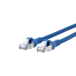 METZ CONNECT Cat6A S/FTP, 5m networking cable Blue S/FTP (S-STP)