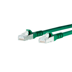 METZ CONNECT Cat.6A networking cable Green 5 m Cat6a S/FTP (S-STP)