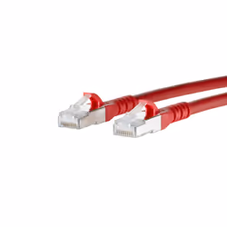 METZ CONNECT 1308455066-E, 5 m, Cat6a, S/FTP (S-STP), RJ-45, RJ-45, Red