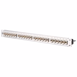 METZ CONNECT 130B11P1-E, IEEE 802.3an, 10 Gigabit, RJ-45, Stainless steel, Rack mounting, 1U