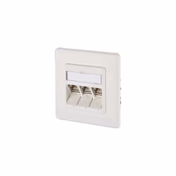 BTR NETCOM 130B12D31002-E, RJ-45, 6a, White