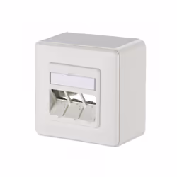 METZ CONNECT 130B20D30002KE, RJ-45, 3 module(s), Beige, 85 mm, 35 mm, 85 mm