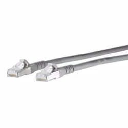 METZ CONNECT 1308450333-E, 0.3 m, Cat6a, S/FTP (S-STP), RJ-45, RJ-45, Grey